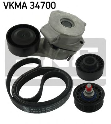 VKMA 34700 SKF Комплект доріжкового ремня1